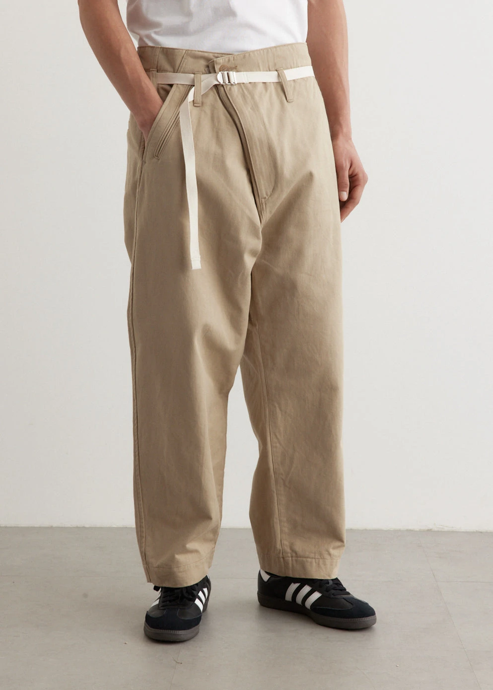 Garment Washed Cotton Chino 1 Garment Washed Cotton Chino