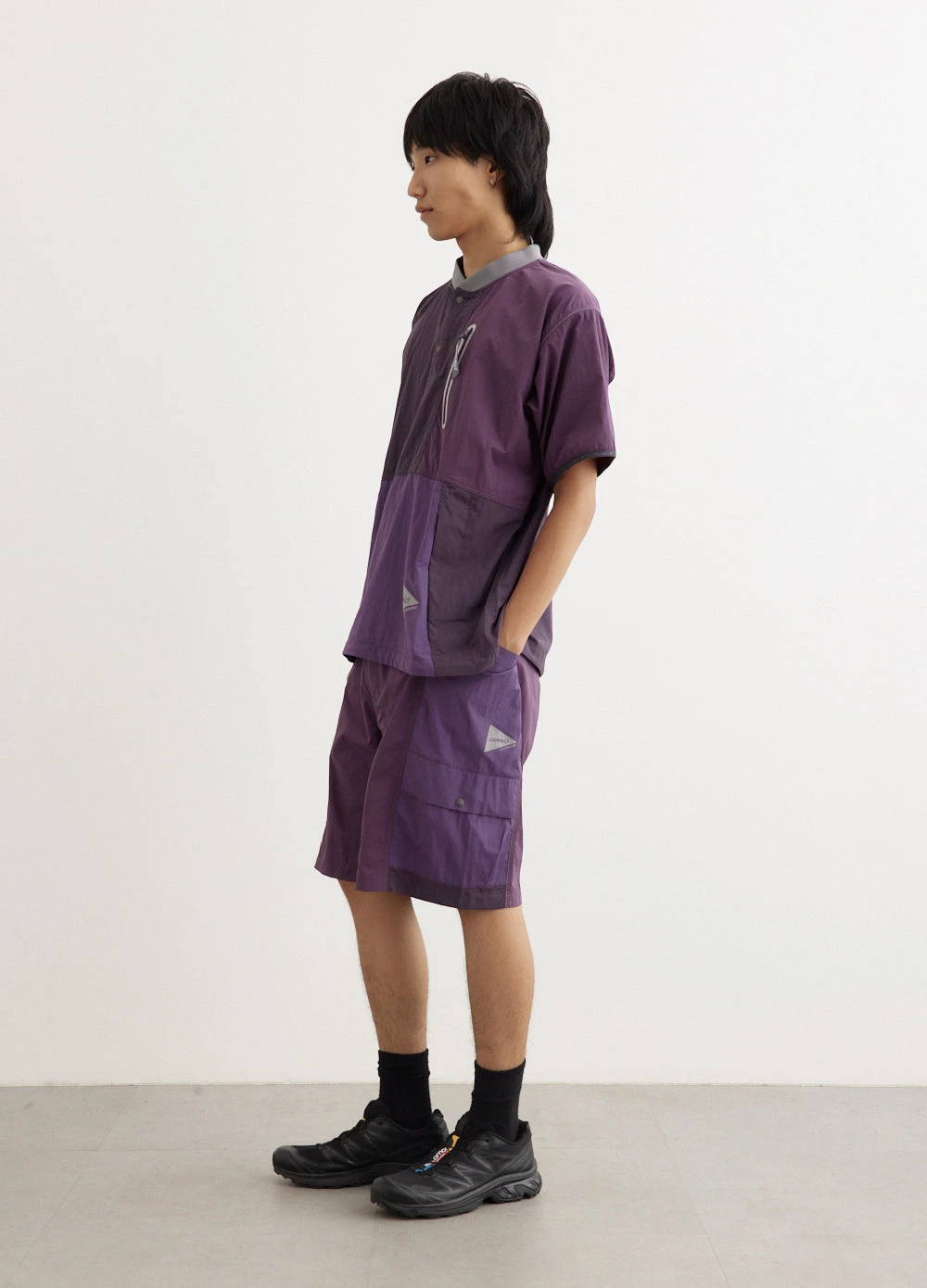 Gramicci X Ander Wander Patchwork Wind T-Shirt 3 Gramicci X Ander Wander Patchwork Wind T-Shirt - Image 3