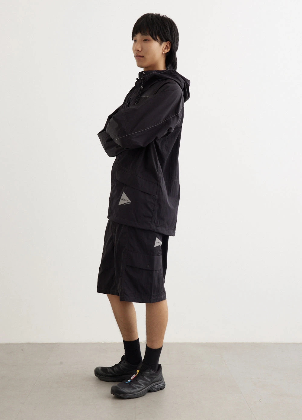 Gramicci X And Wander Patchwork Wind Hoodie 5 Gramicci X And Wander Patchwork Wind Hoodie - Image 5