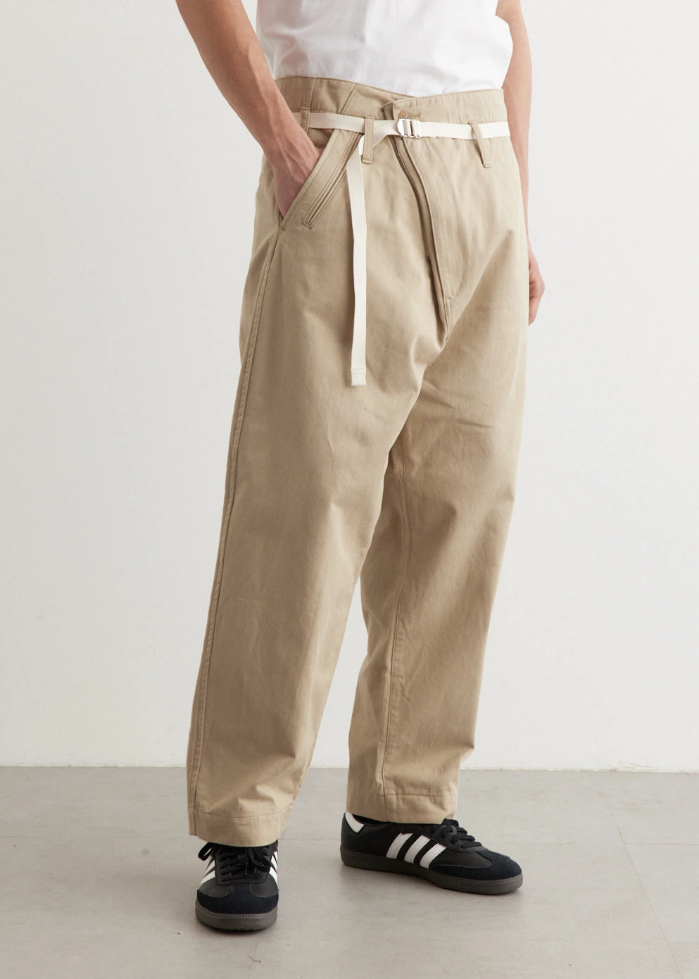 Garment Washed Cotton Chino 3 Garment Washed Cotton Chino - Image 3