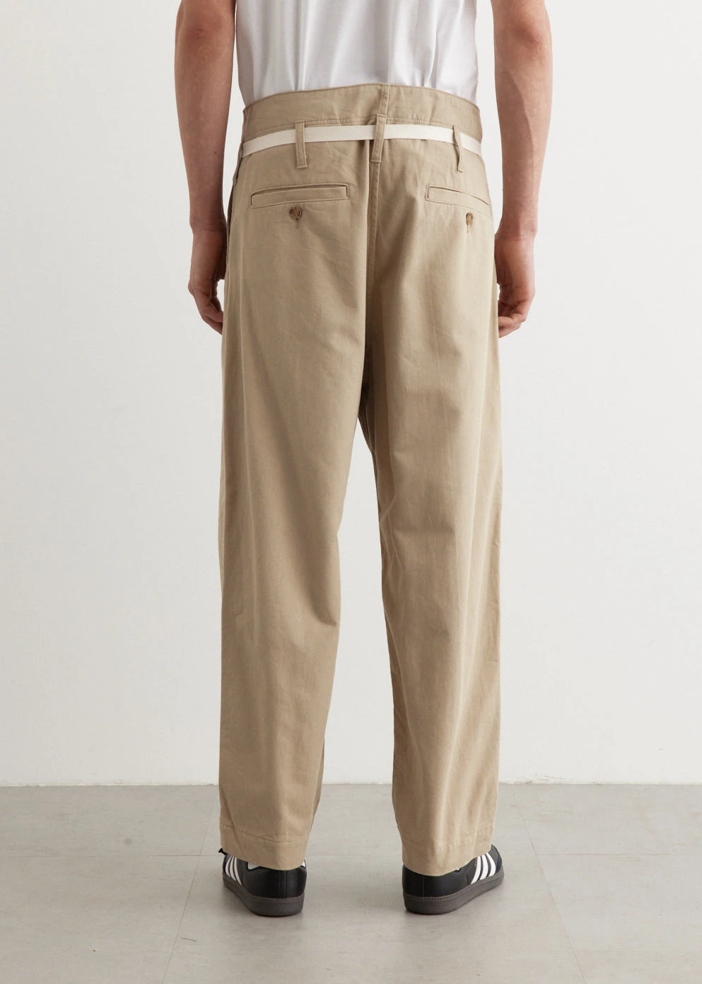 Garment Washed Cotton Chino 4 Garment Washed Cotton Chino - Image 4