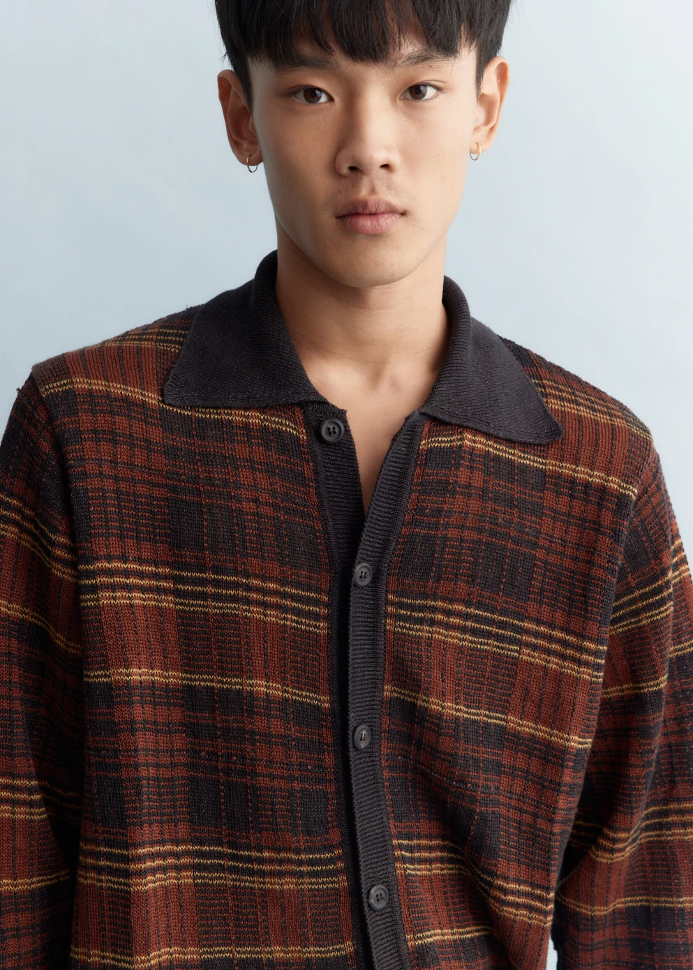 OUR LEGACY Evening Polo Cardigan 2 OUR LEGACY Evening Polo Cardigan - Image 2