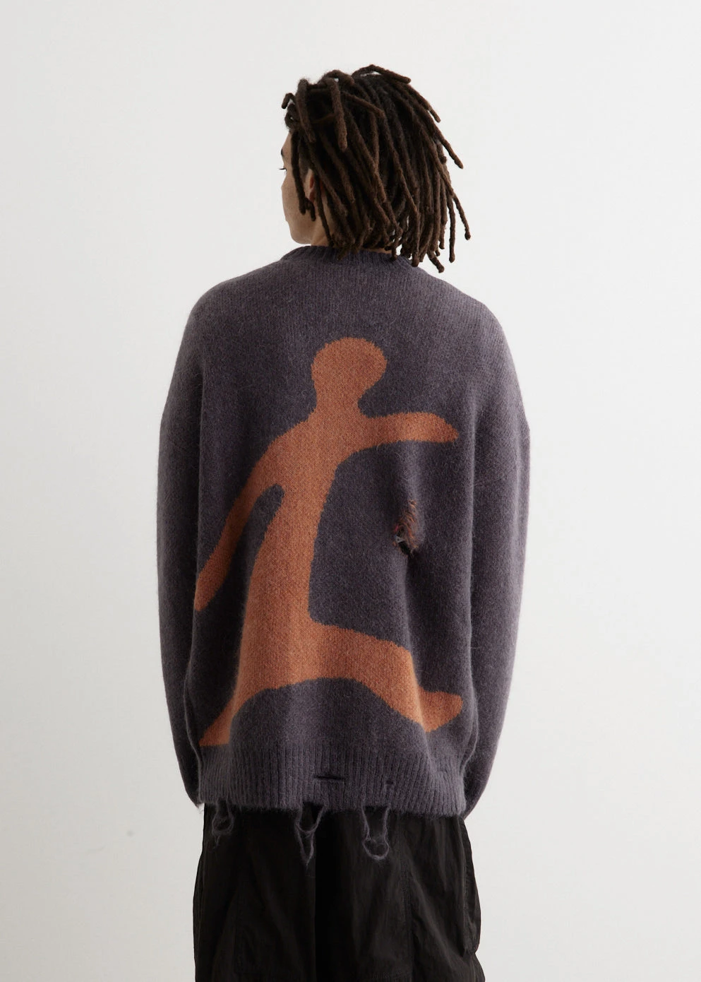 Mutate Distressed Crewneck Knit 3 Mutate Distressed Crewneck Knit - Image 3