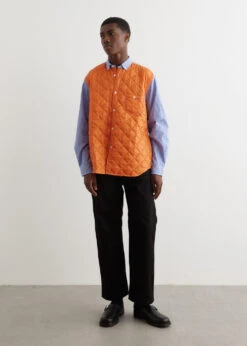 Junya Watanabe Rip-Stop Panel Shirt