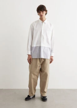 Stripe Panel Shirt 9 Stripe Panel Shirt -Men Clothing Store mens incu 173 6fb3b52b 914e 454f 83ba 6648fc57266b