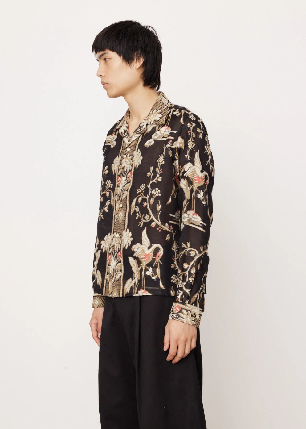 Sheer Cranes Shirt 3 Sheer Cranes Shirt - Image 3