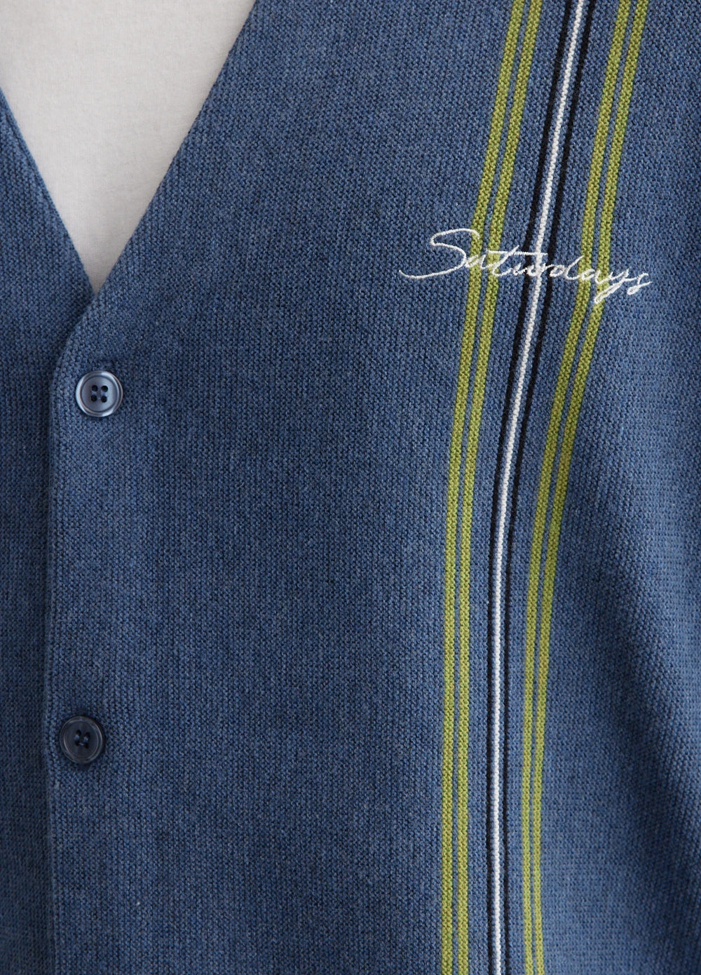 Michael High Gauge Knit Cardigan 2 Michael High Gauge Knit Cardigan - Image 2