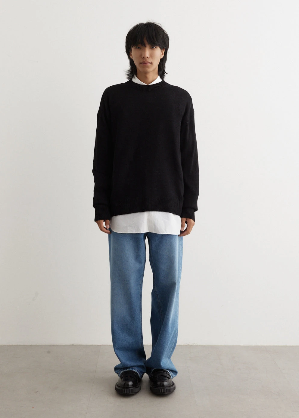 Crewneck Knit Pull Over 1 Crewneck Knit Pull Over