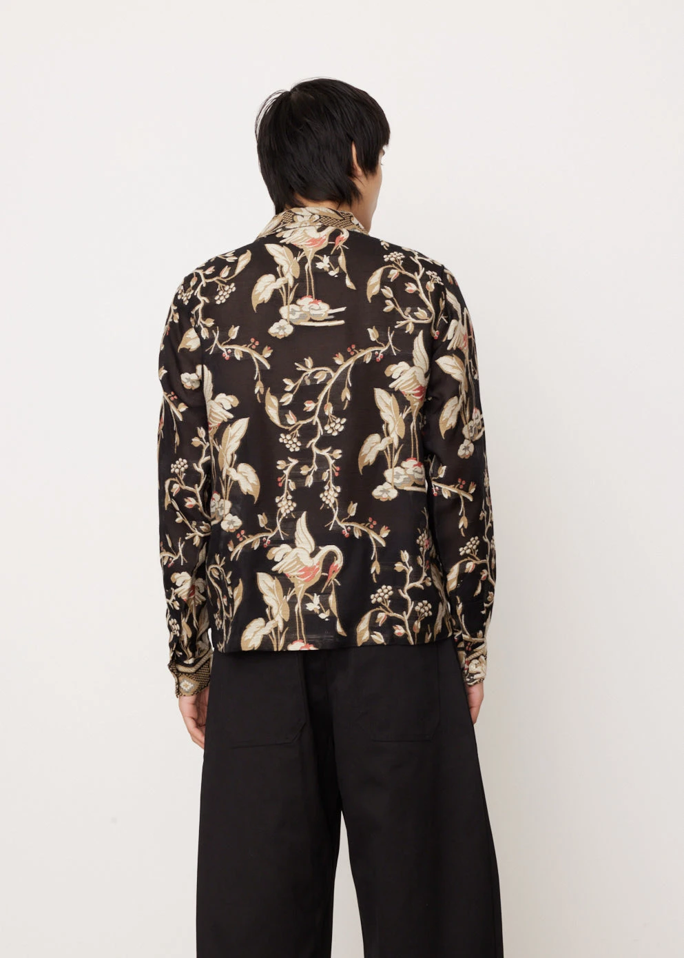 Sheer Cranes Shirt 4 Sheer Cranes Shirt - Image 4