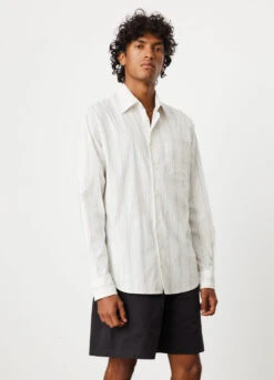 Pat Stripe Shirt 7 Pat Stripe Shirt -Men Clothing Store mens incu 1803