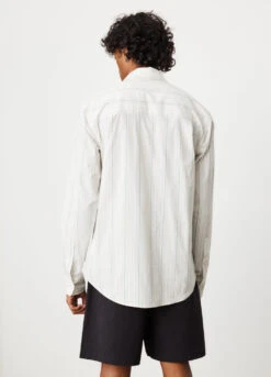 Pat Stripe Shirt 8 Pat Stripe Shirt -Men Clothing Store mens incu 1806