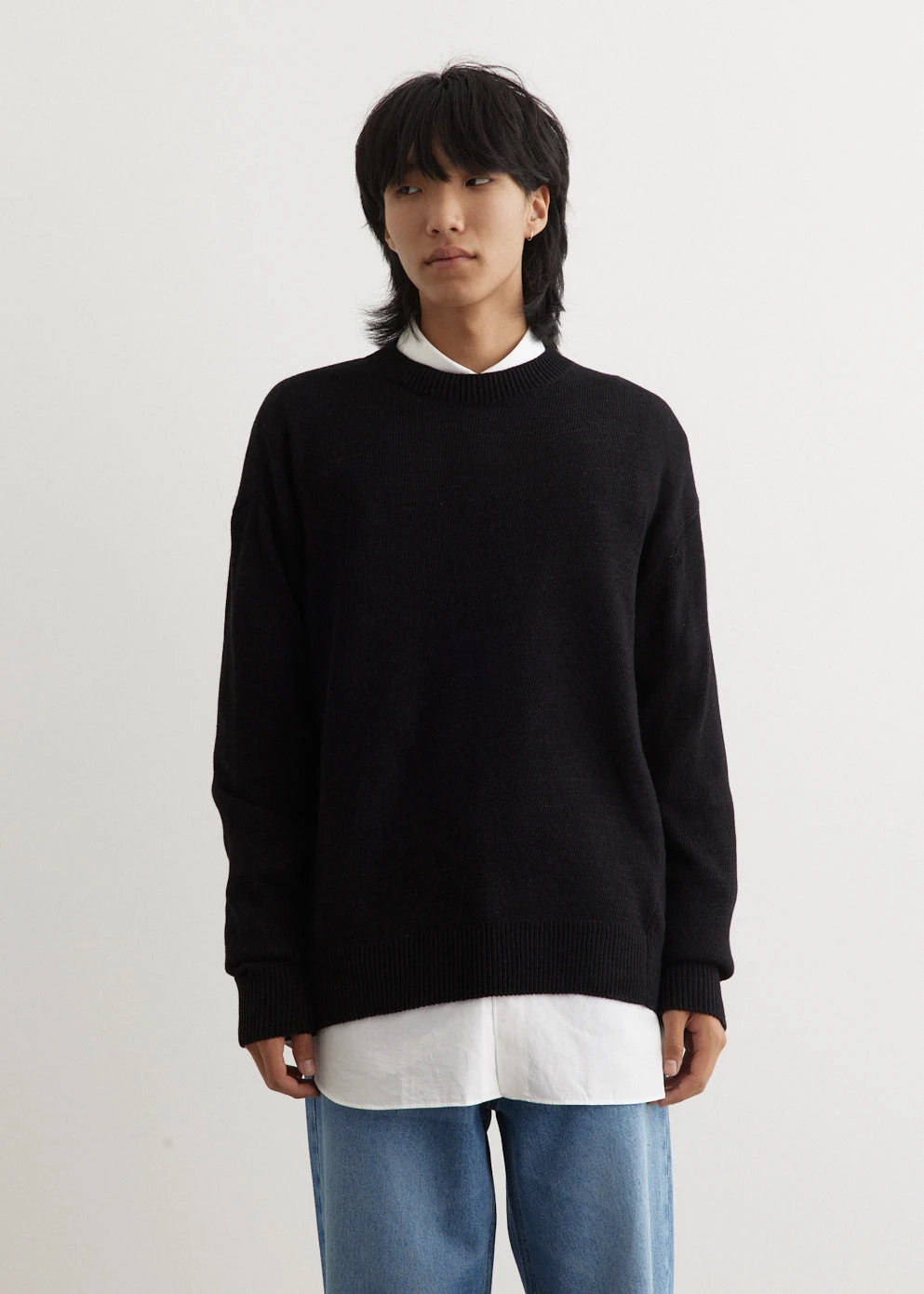 Crewneck Knit Pull Over 2 Crewneck Knit Pull Over - Image 2
