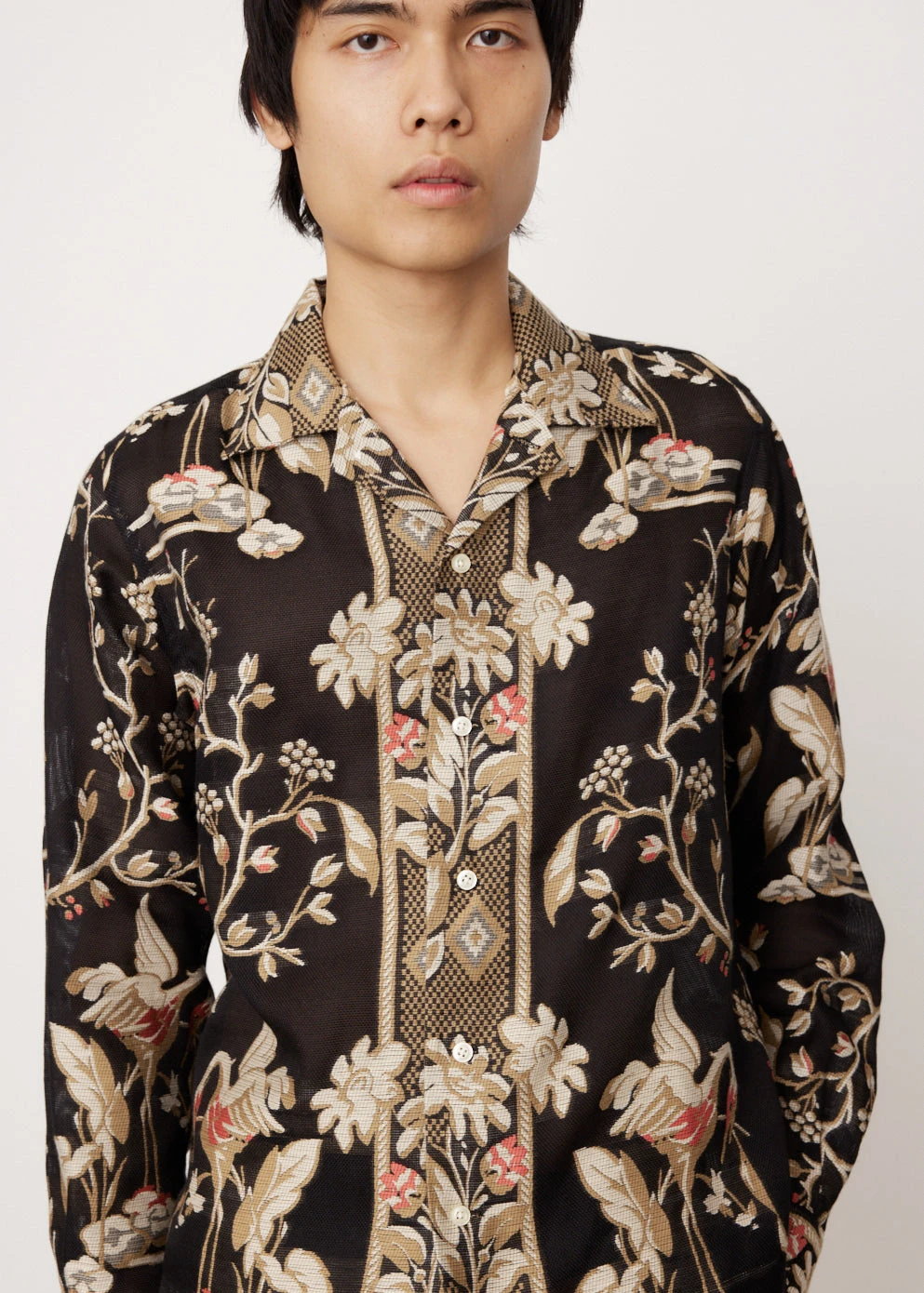 Sheer Cranes Shirt 2 Sheer Cranes Shirt - Image 2