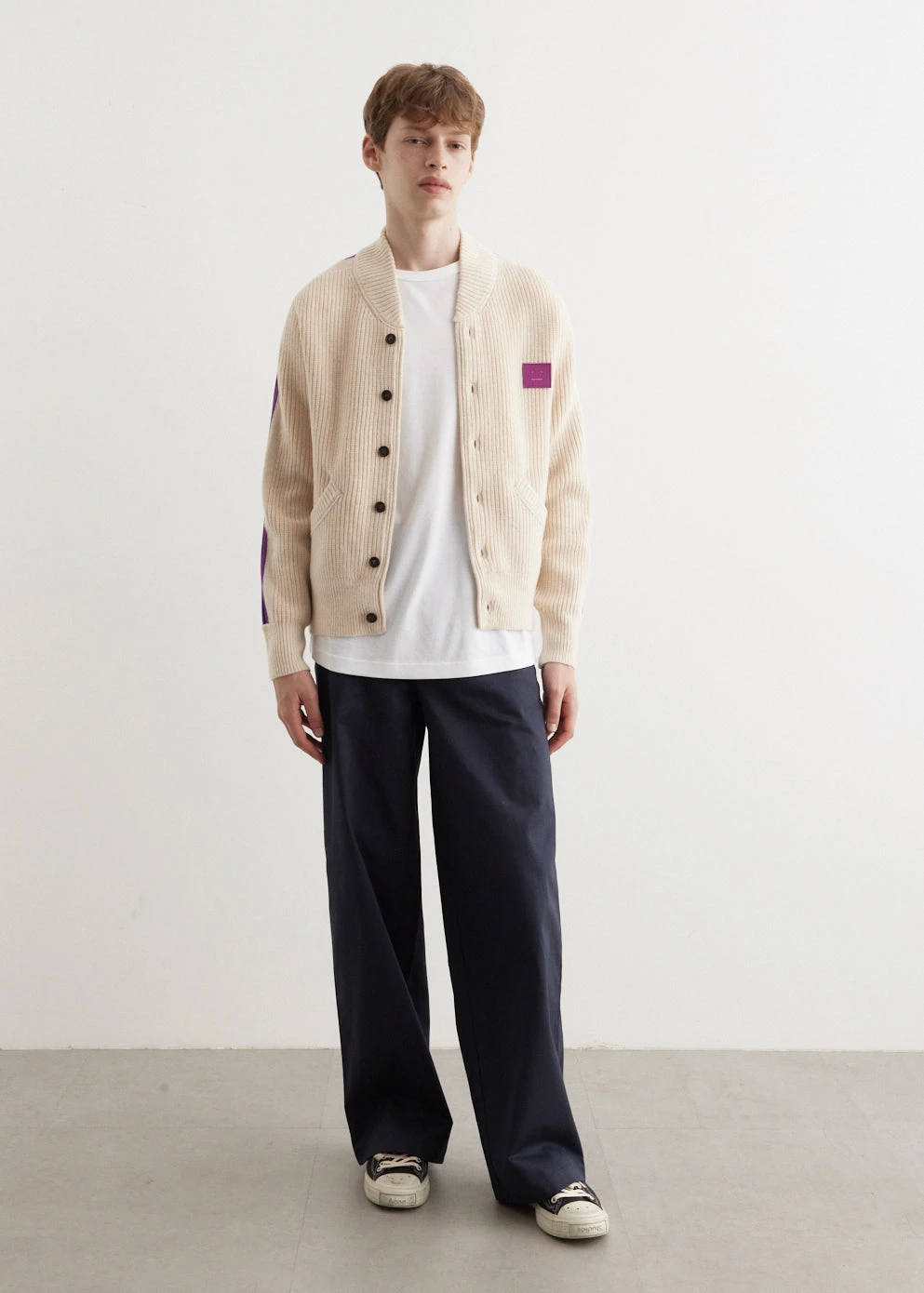 Acne Studios Karliong Varsity Cardigan 1 Acne Studios Karliong Varsity Cardigan