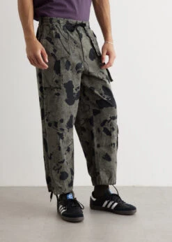 Geo Mapping Printed Return Pants -Men Clothing Store mens incu 186 00461c00 4360 400f 8c9c 846bdda8bfb4