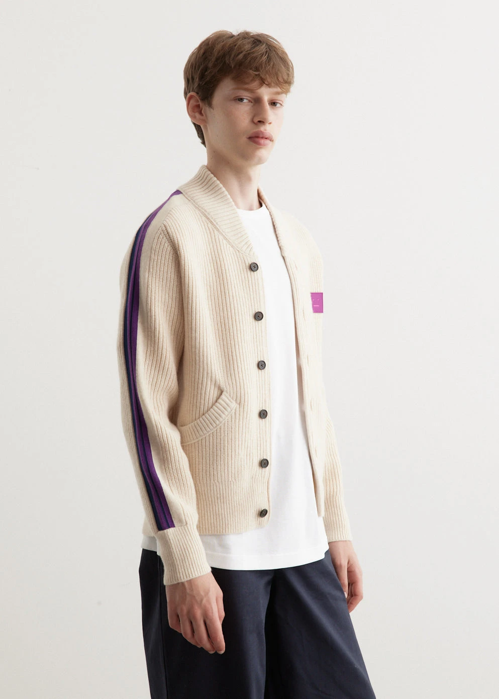 Acne Studios Karliong Varsity Cardigan 4 Acne Studios Karliong Varsity Cardigan - Image 4