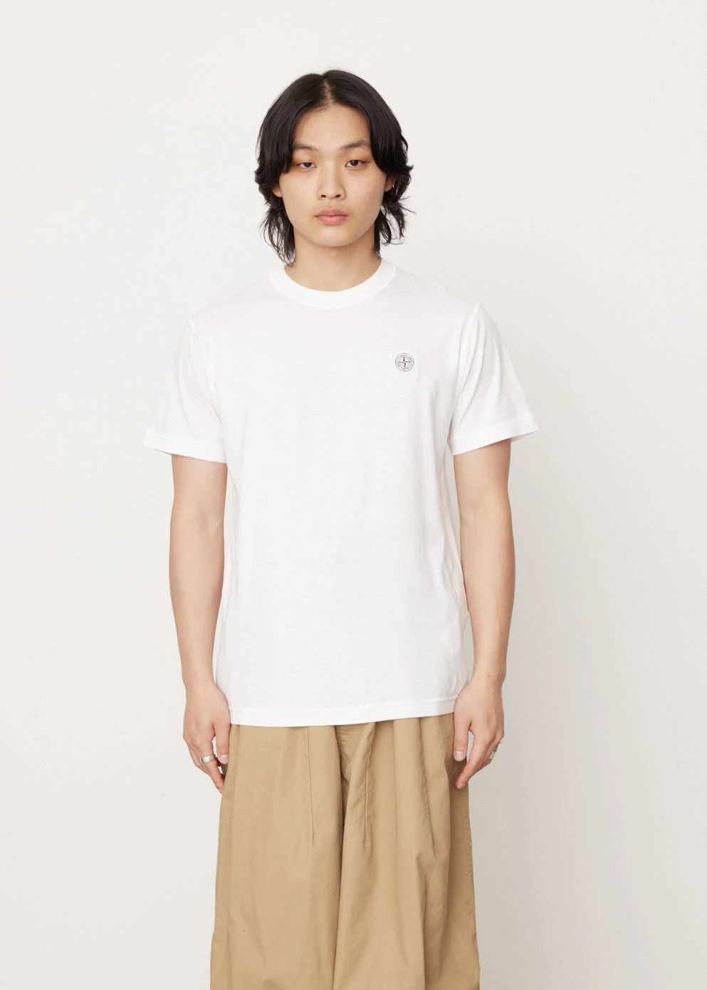 Stone Island Garment Dyed Compass Short Sleeve T-Shirt 1 Stone Island Garment Dyed Compass Short Sleeve T-Shirt