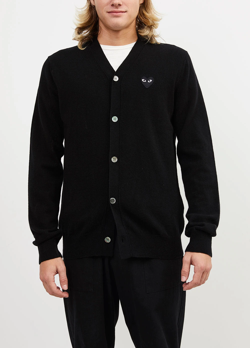 N024 Black Heart Cardigan 1 N024 Black Heart Cardigan