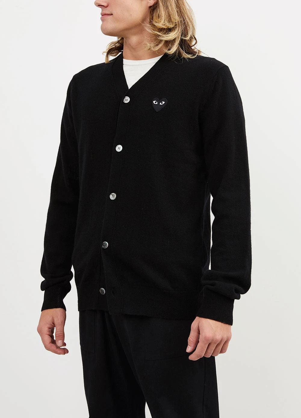 N024 Black Heart Cardigan 4 N024 Black Heart Cardigan - Image 4