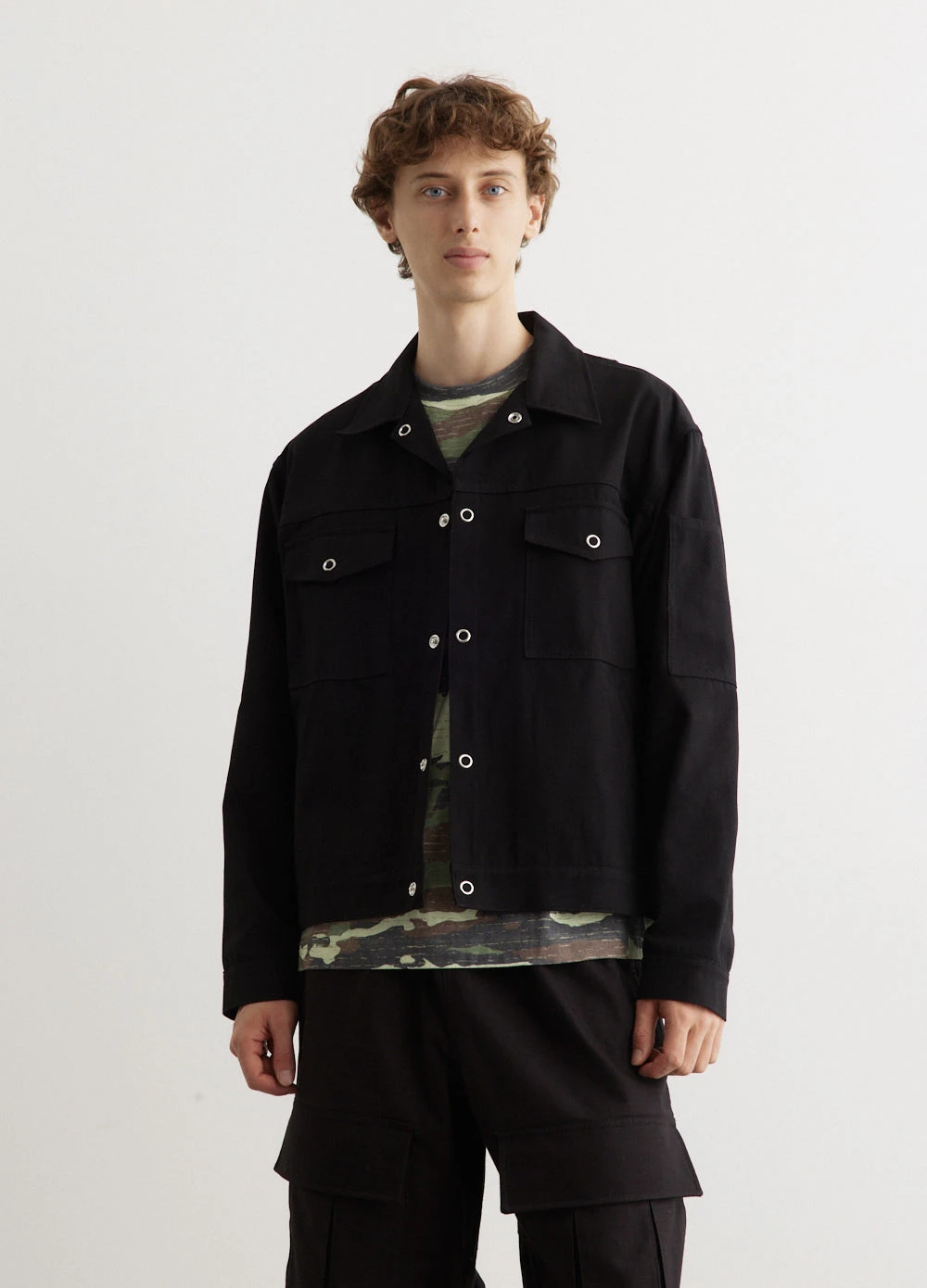 Acne Studios Ourle Cotton Mix Twill Jacket 3 Acne Studios Ourle Cotton Mix Twill Jacket - Image 3