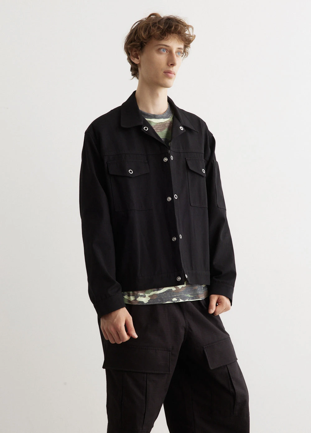 Acne Studios Ourle Cotton Mix Twill Jacket 4 Acne Studios Ourle Cotton Mix Twill Jacket - Image 4
