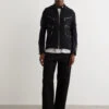 Junya Watanabe Polyester Serge Overdyed Biker Jacket