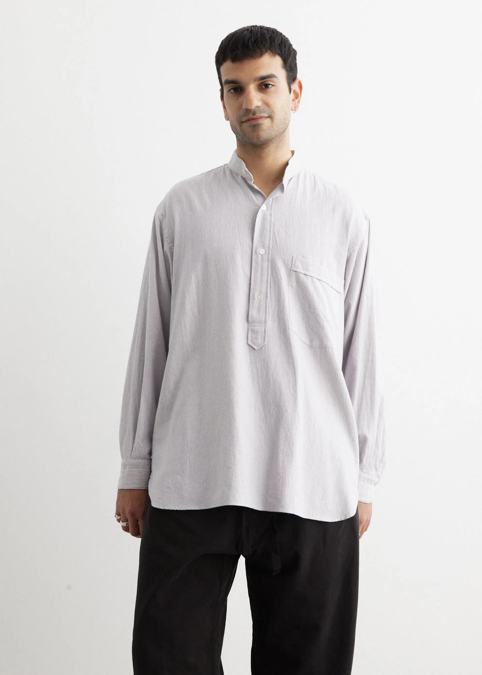 Stripe Pullover Shirt 3 Stripe Pullover Shirt - Image 3