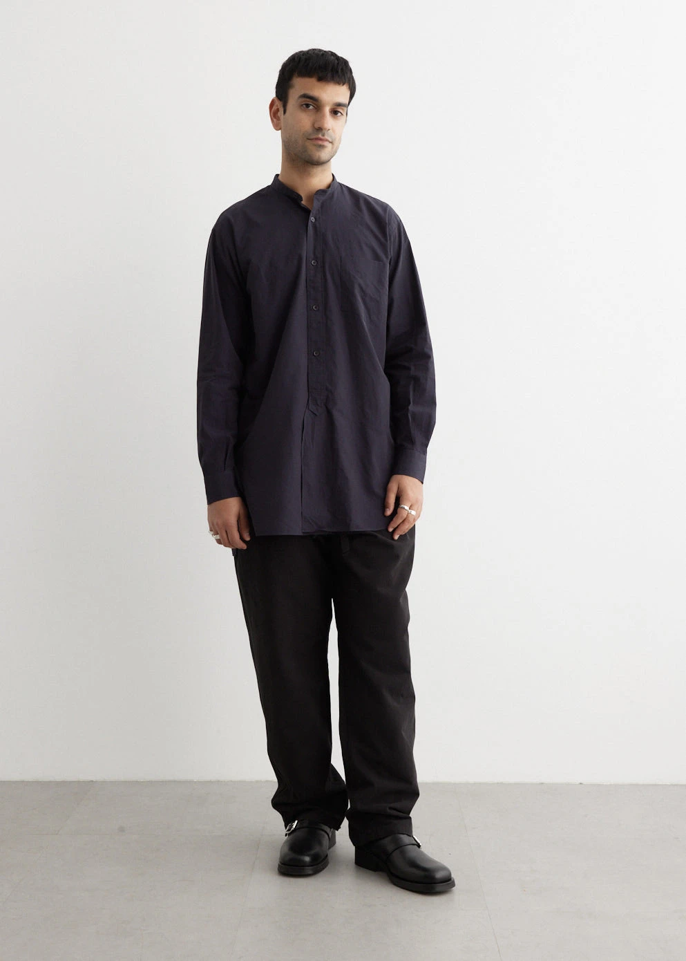 Band Collar Shirt 2 Band Collar Shirt - Image 2