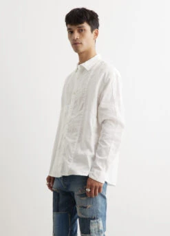 Cotton X Linen Patchwork KATMANDU Shirt -Men Clothing Store mens incu 276 05553433 5868 4610 b07e feba9740c16f