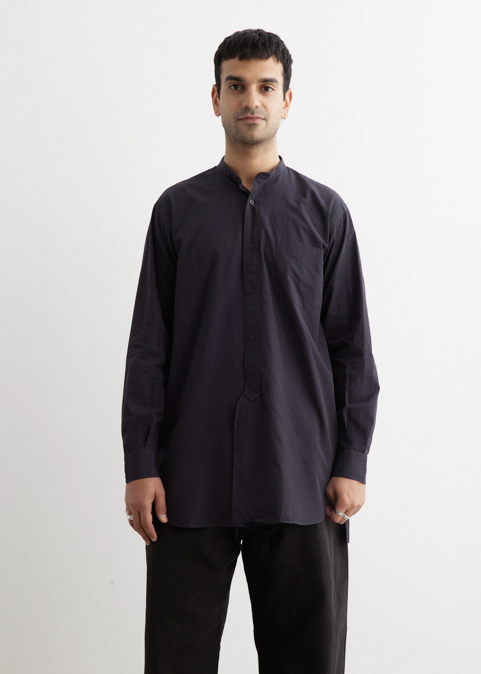 Band Collar Shirt 3 Band Collar Shirt - Image 3