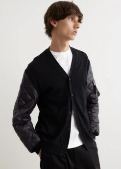 Quilted Sleeve Cardigan 11 Quilted Sleeve Cardigan -Men Clothing Store mens incu 283 e5e45d82 b0d7 47aa b949 7d693c56c70e