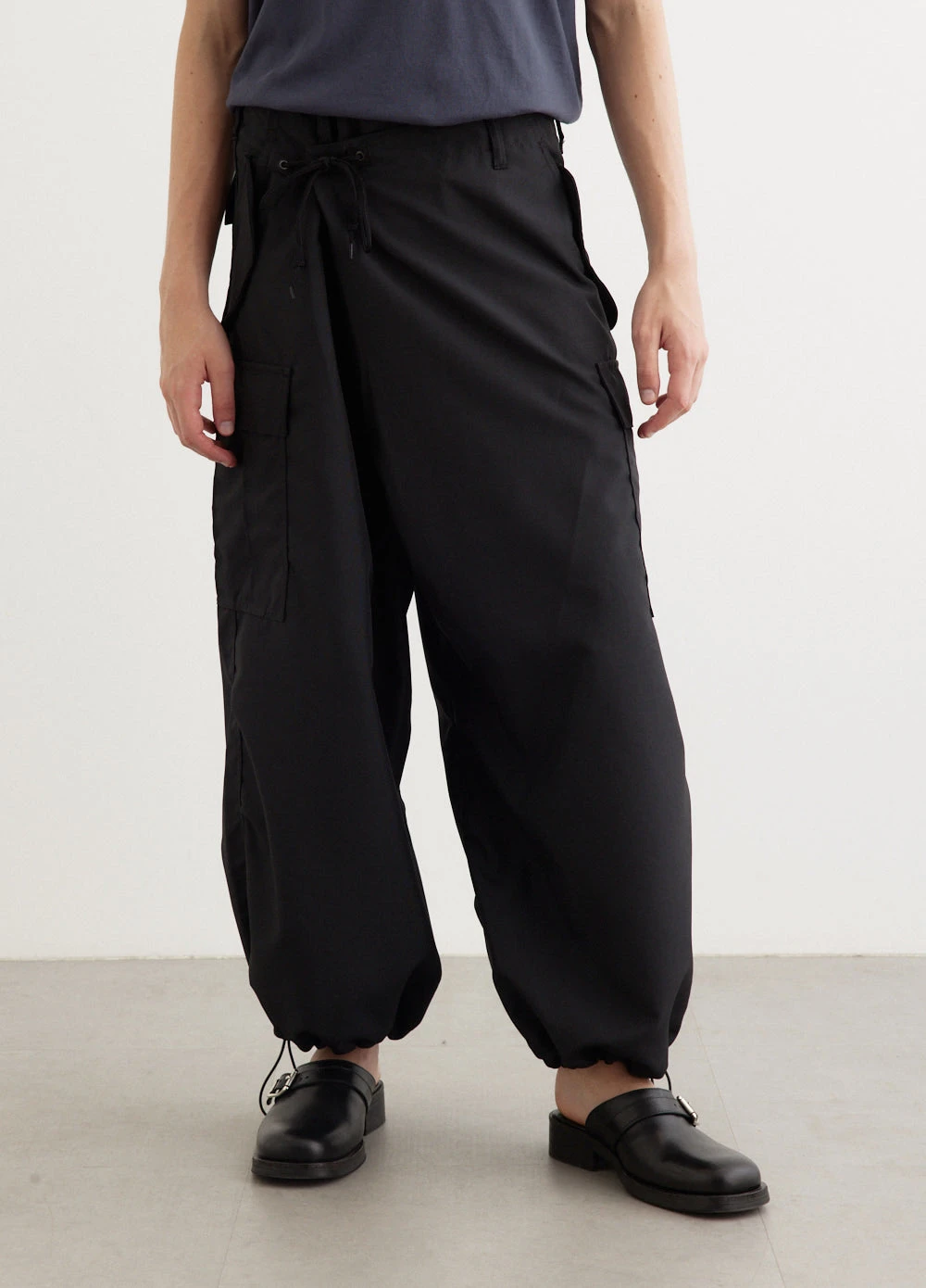 Junya Watanabe Polyester Matte Cloth Cargo Pants 3 Junya Watanabe Polyester Matte Cloth Cargo Pants - Image 3