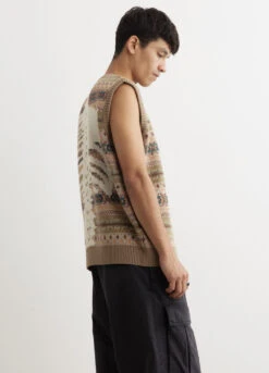 7G Wool FairIsle BONE Vest -Men Clothing Store mens incu 299 08ec6a94 73fe 413a 97b4 b7295bd743f4