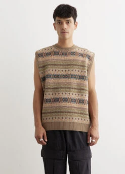 7G Wool FairIsle BONE Vest -Men Clothing Store mens incu 300 60e09a03 ec5f 49f9 ae85 64605adb12f0