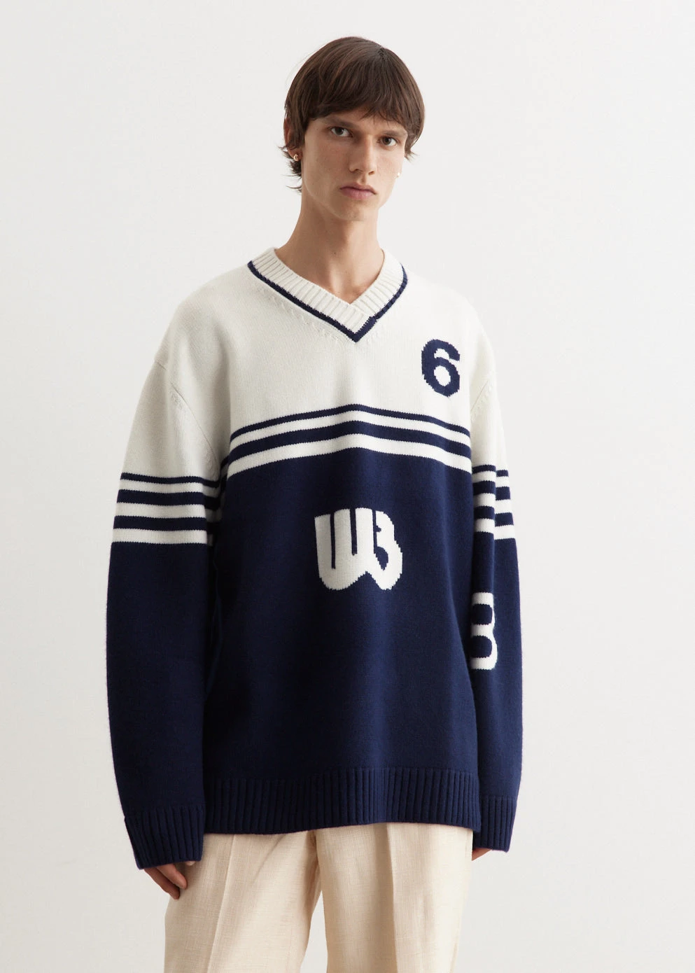 Wales Bonner Motif Jumper 3 Wales Bonner Motif Jumper - Image 3