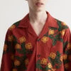 Marigold Wreath Long Sleeve Shirt
