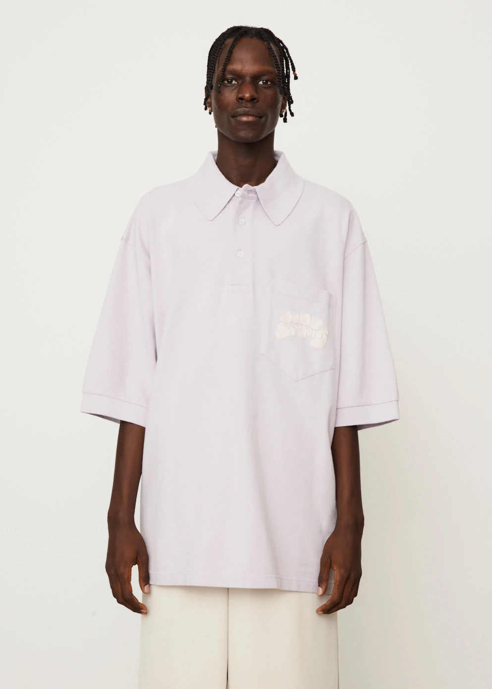 Acne Studios Exgo Bubble Logo Short Sleeve T-Shirt 1 Acne Studios Exgo Bubble Logo Short Sleeve T-Shirt