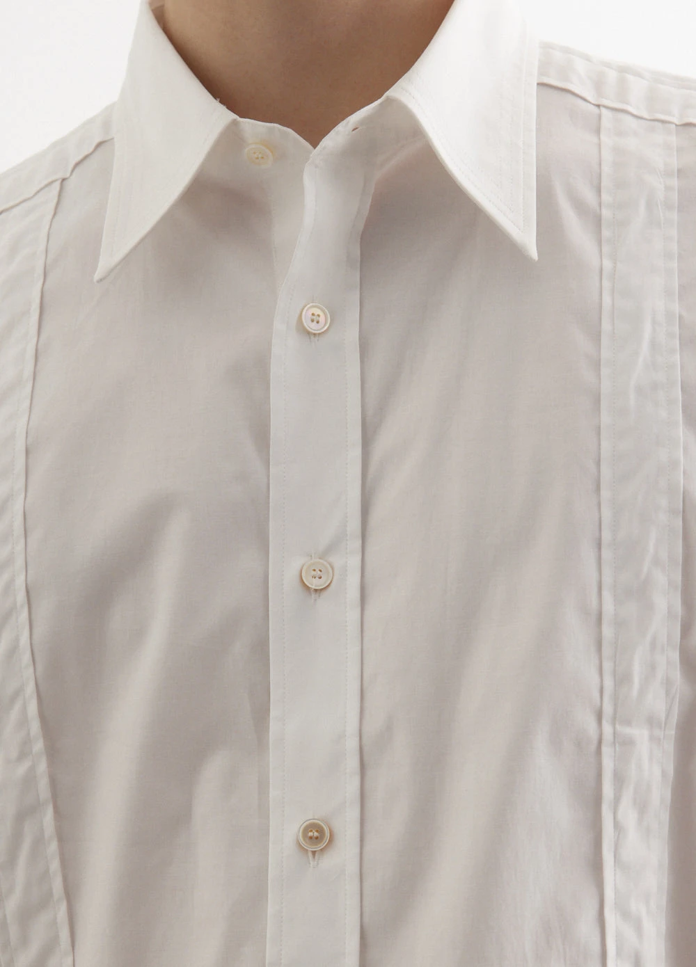 Acne Studios Sandaan Short-Sleeve Cotton Poplin Shirt 2 Acne Studios Sandaan Short-Sleeve Cotton Poplin Shirt - Image 2