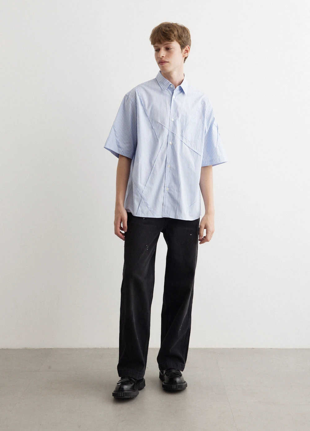 Undercover Splice Cut Short Sleeve Shirt 3 Undercover Splice Cut Short Sleeve Shirt - Image 3