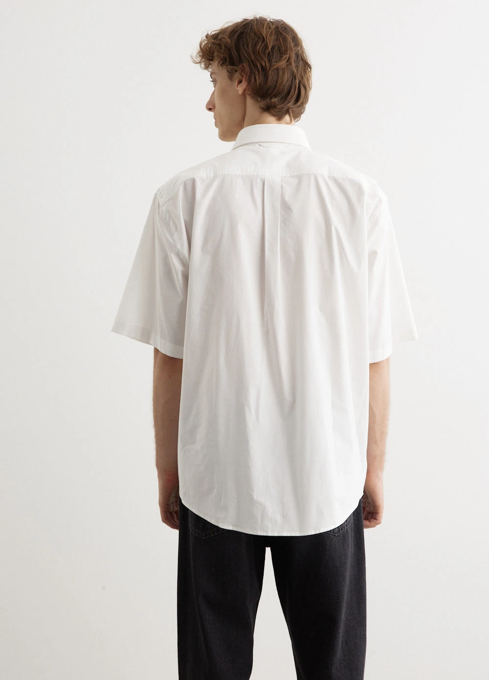 Acne Studios Sandaan Short-Sleeve Cotton Poplin Shirt 5 Acne Studios Sandaan Short-Sleeve Cotton Poplin Shirt - Image 5