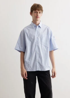 Undercover Splice Cut Short Sleeve Shirt