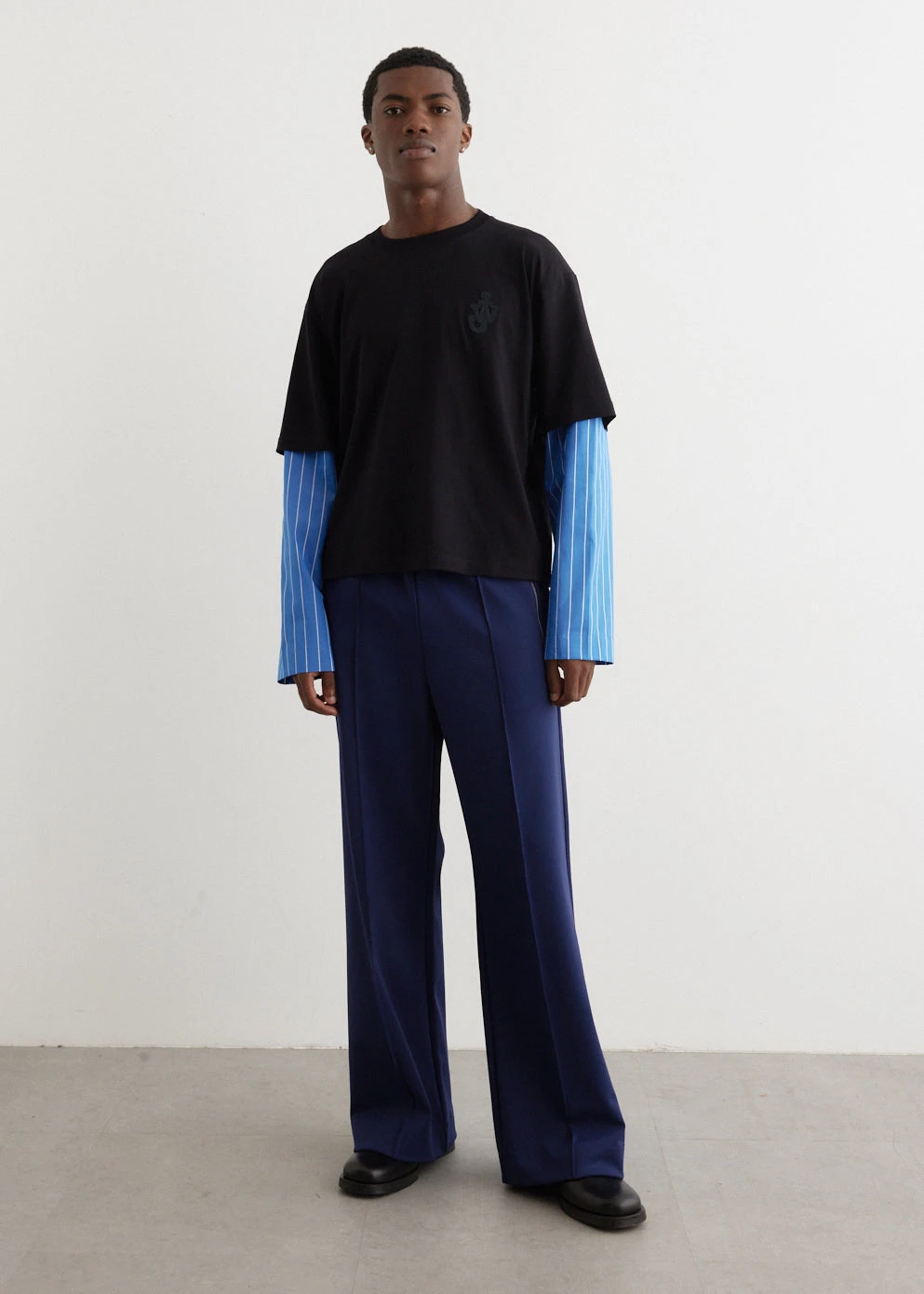 JW Anderson Anchor Layered Sleeve T-Shirt 3 JW Anderson Anchor Layered Sleeve T-Shirt - Image 3