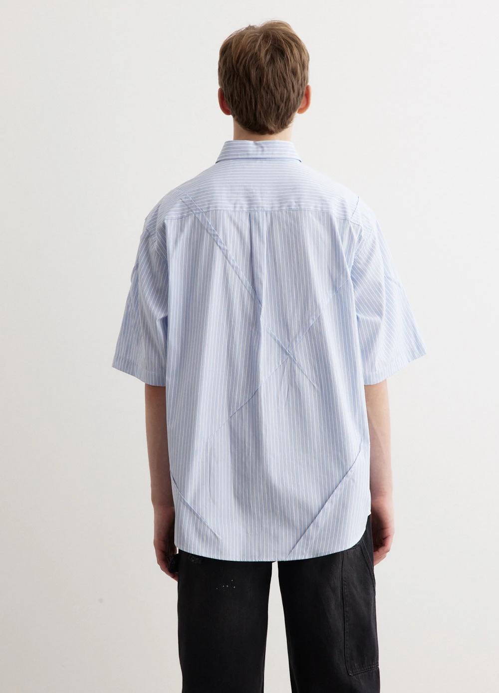 Undercover Splice Cut Short Sleeve Shirt 5 Undercover Splice Cut Short Sleeve Shirt - Image 5