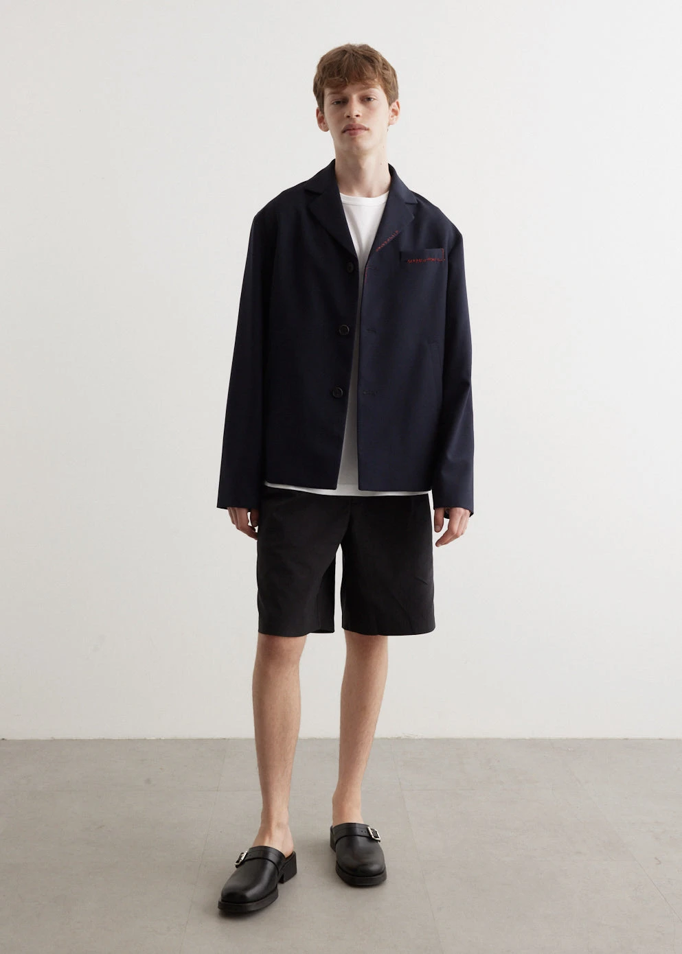 Marni Tropical Wool 3 Button Blazer 1 Marni Tropical Wool 3 Button Blazer