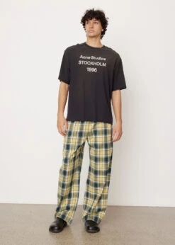 Acne Studios Preben Flannel Check Trousers 7 Acne Studios Preben Flannel Check Trousers -Men Clothing Store mens incu 369 d321bb3b 0864 43af 922e 93eab823f987