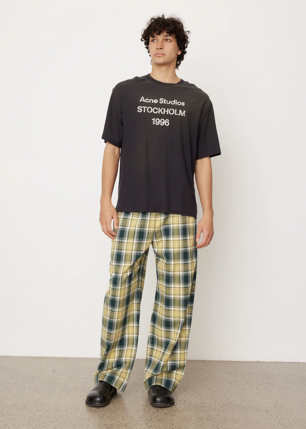 Acne Studios Preben Flannel Check Trousers 3 Acne Studios Preben Flannel Check Trousers - Image 3