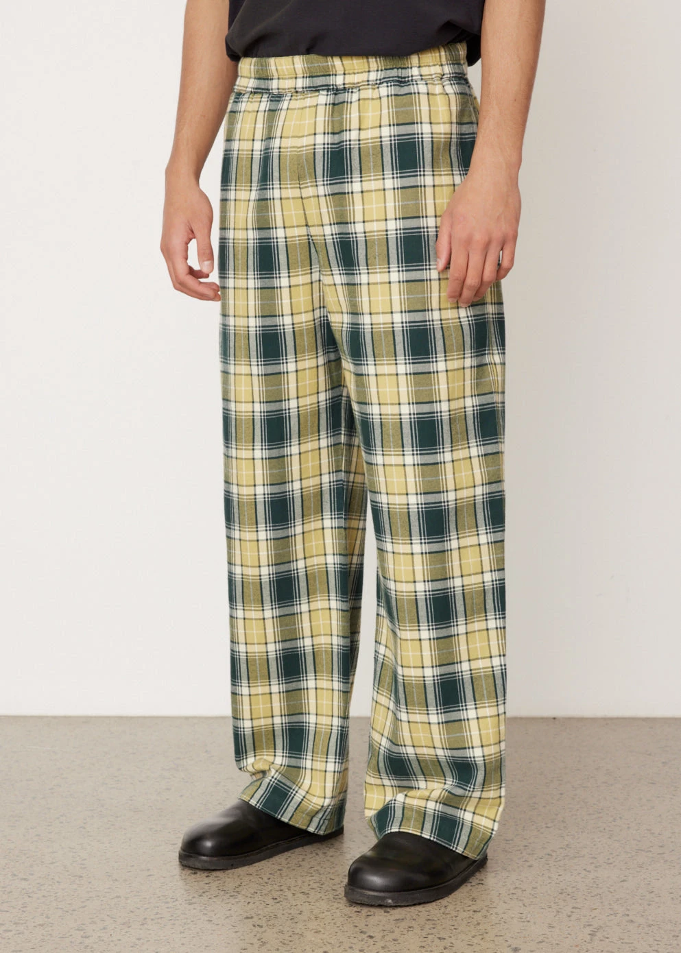 Acne Studios Preben Flannel Check Trousers 4 Acne Studios Preben Flannel Check Trousers - Image 4