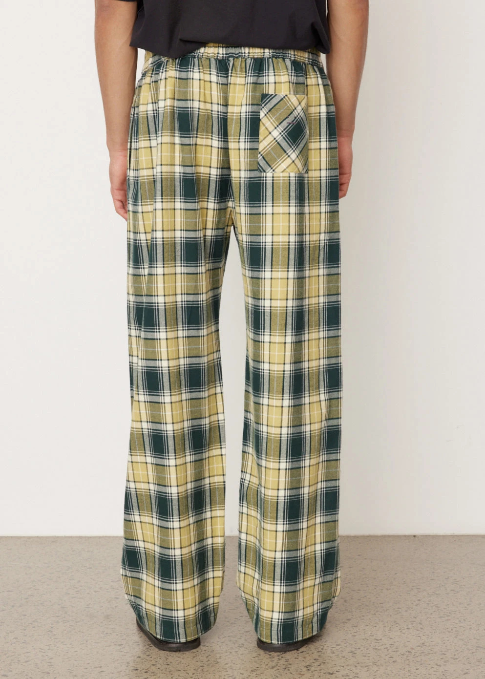Acne Studios Preben Flannel Check Trousers 5 Acne Studios Preben Flannel Check Trousers - Image 5