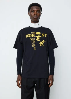 Raf Simons Big Fit T-Shirt With Ghost Print On Front