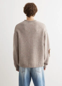 Acne Studios Konegal Donegal Skull Knit -Men Clothing Store mens incu 390 00e65ad5 6e4c 41b0 88da 7332b6eb728f